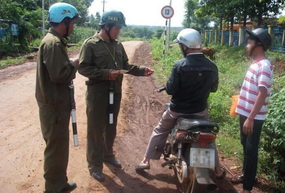 công an xã, công an xã dừng xe, kiến thức 
