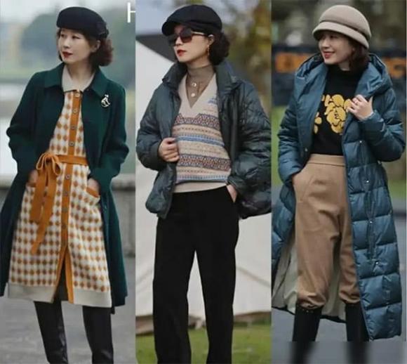 áo len, áo len dệt kim, thời trang trung niên