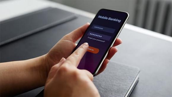 Ứng dụng ngân hàng, ghi nhớ mật khẩu, mật khẩu ngân hàng, App ngân hàng