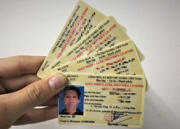 giấy phép lái xe