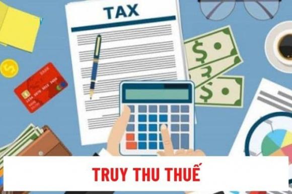 truy thu thuế