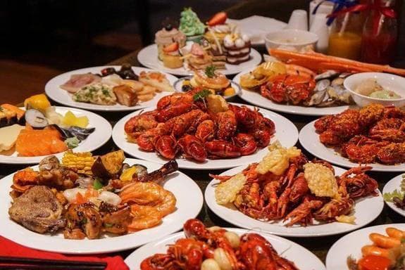 buffe hải sản, ăn buffe