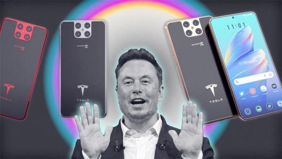 Tesla Model S, điện thoại Tesla