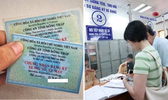 Thủ tục cấp lại chứng nhận đăng ký xe, biển số xe