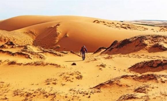 phiên bản thu nhỏ của sa mạc Sahara, sa mạc lớn nhất Việt Nam, đồi Cát Bay, Bàu Trắng