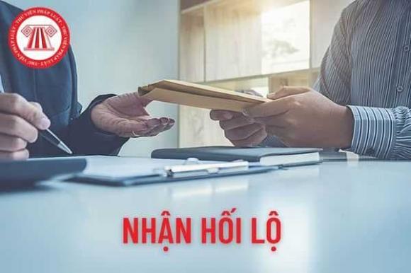 Nhận hối lộ