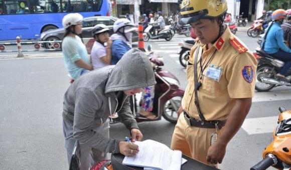 xe không chính chủ, vi phạm luật giao thông