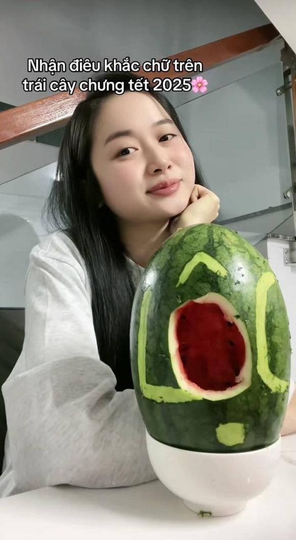 trạm khắc trái cây, giới trẻ điêu khắc trái cây, giới trẻ 