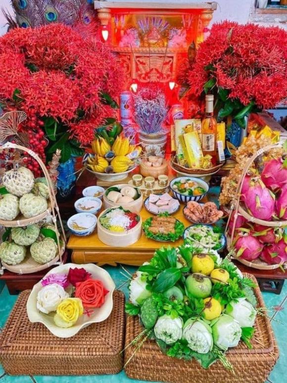 Hoa chưng lên bàn thờ cực hút tài lộc, hoa thắp hương