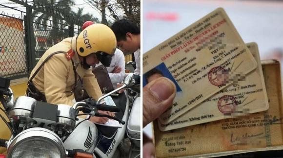 cảnh sát giao thông giữ xe ngay lập tức, vi phạm luật giao thông