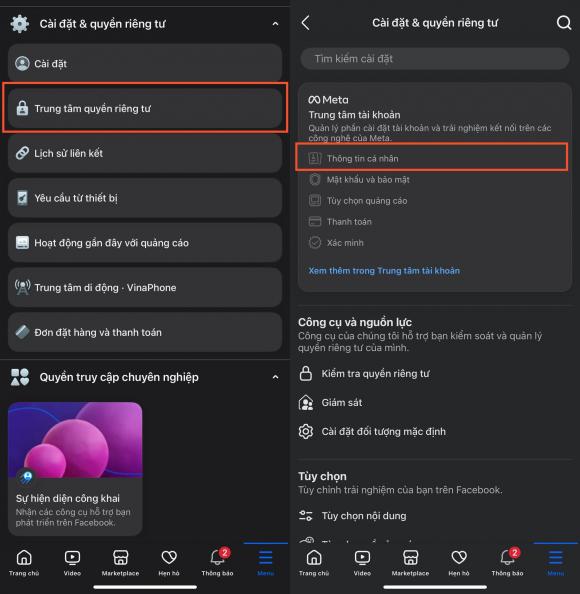Cách xác thực Facebook