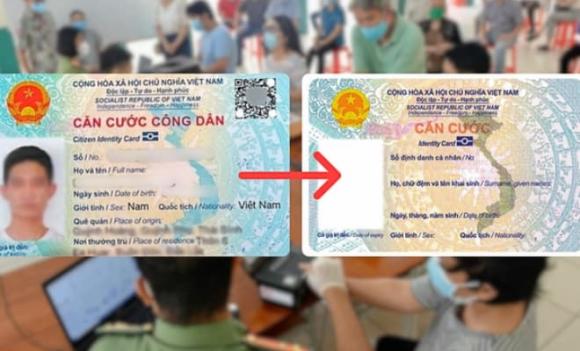 CCCD, căn cước, bắt buộc phải đổi sang thẻ căn cước