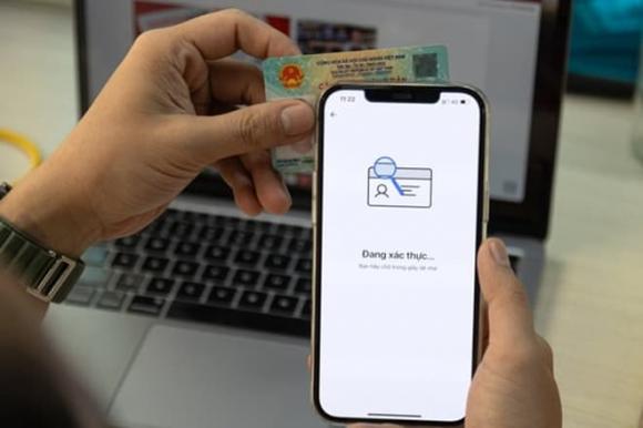 Căn cước công dân, tài khoản ngân hàng, sinh trắc học, xác thực sinh trắc học