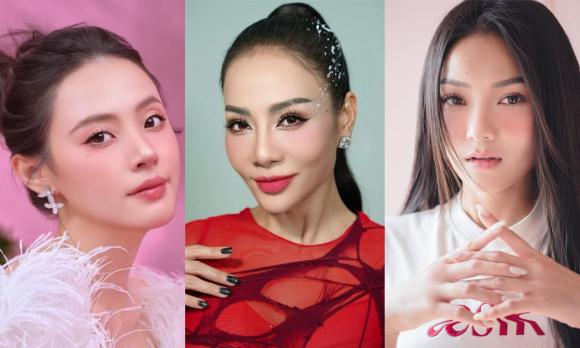 ca sĩ Võ Hạ Trâm, ca sĩ Thu Minh, ca sĩ Phương Vy, siêu mẫu Hà Anh, diễn viên Lan Phương