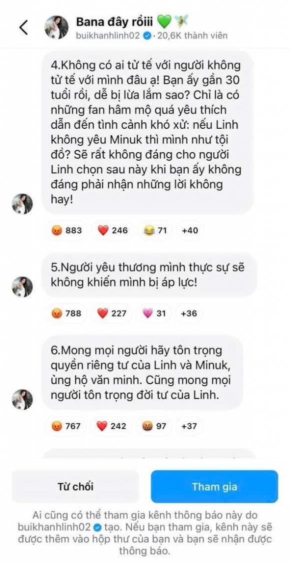 á hậu bùi khánh linh, sao việt, minuk 