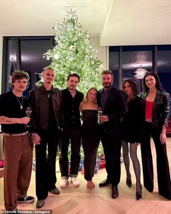 david beckham, victoria beckham, harper seven beckham, sao hollywood 