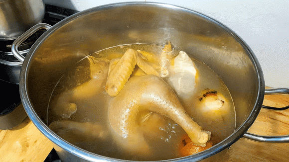thịt gà, luộc thịt gà, món ngon 