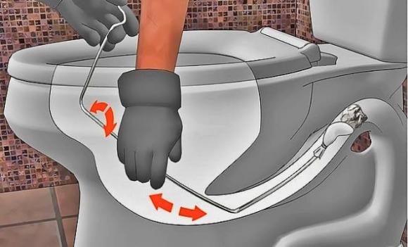bồn cầu, cách làm sạch bồn cầu, mẹo vặt, bồn cầu bị tắc nghẽn