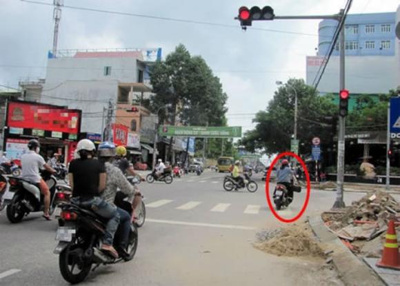 Nghị định 168, vượt đèn đỏ, vi phạm giao thông
