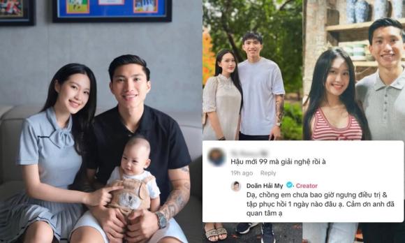 Doãn Hải My, Đoàn Văn Hậu, sao Việt 