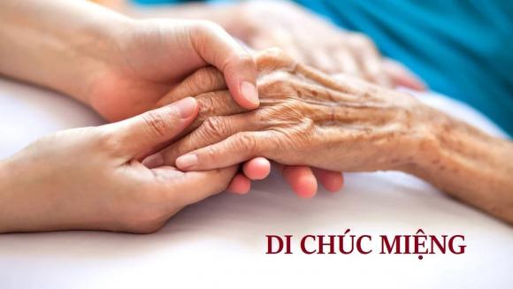 di chúc, di chúc miệng, thừa kế 