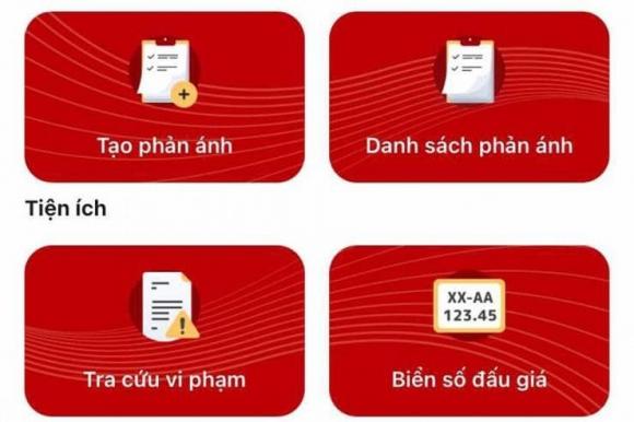 gửi hình ảnh vi phạm giao thông, cách gửi hình ảnh phản ánh vi phạm, kiến thức