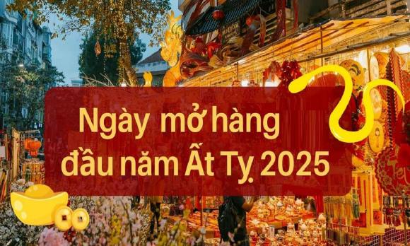 chọn người mở hàng khai trương đầu năm, Tết 2025