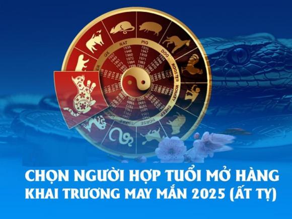chọn người mở hàng khai trương đầu năm, Tết 2025