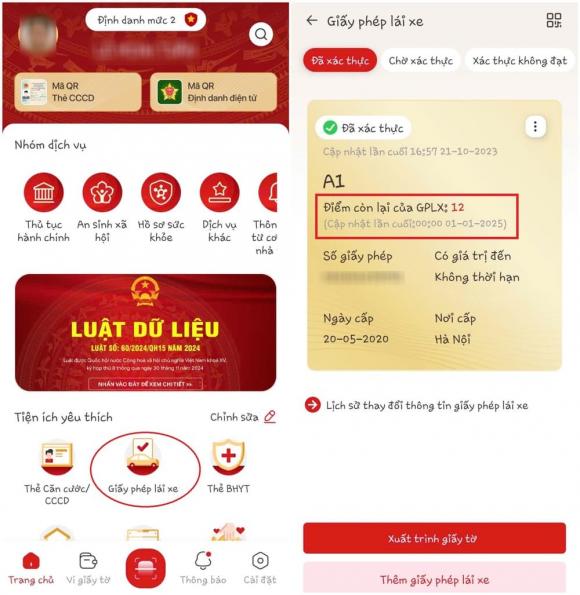 kiểm tra điểm của giấy phép lái xe, trừ điểm giấy phép, kiến thức 