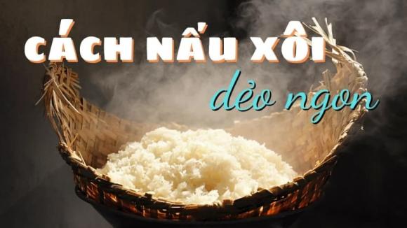 Tết 2025, mẹo nấu xôi tết