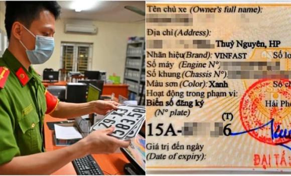 đăng ký xe,  vi phạm luật giao thông, nộp phạt hành chính