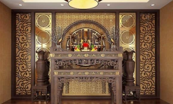 Bàn thờ, hướng bàn thờ, kiêng kị