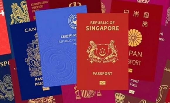 Singapore, hộ chiếu Singapore, hộ chiếu quyền lực nhất thế giới năm 2025
