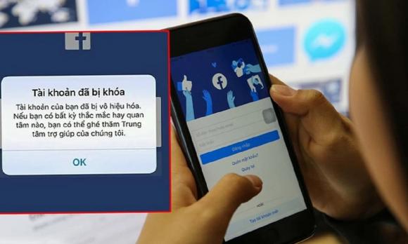 Bị khóa Facebook