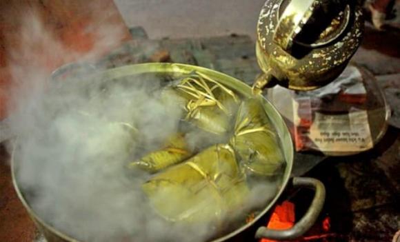 bánh chưng, cách luộc bánh chưng