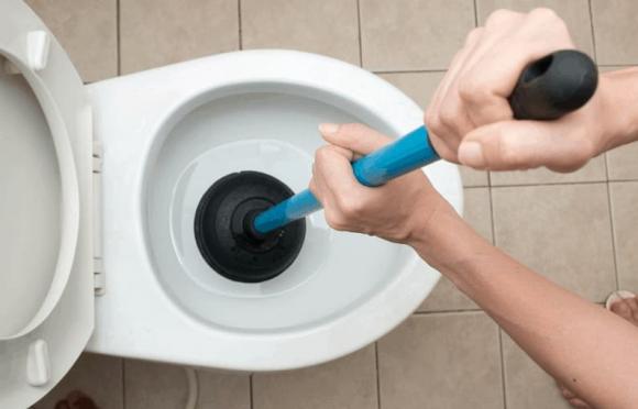  muối vào bồn cầu, đổ  muối vào bồn cầu, dọn nhà, dọn nhà cuối năm 