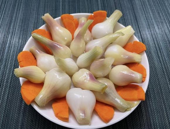 dưa hành, cách làm dưa hành, món ngon 