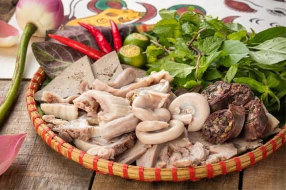  luộc lòng dồi, cách luộc lòng dồi, món ngon 