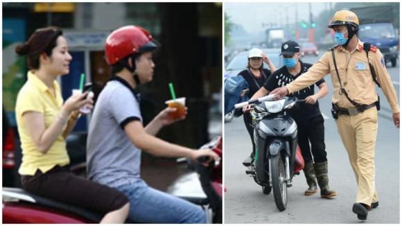Nghị định 168, trường hợp xe máy chỉ bị nhắc nhở