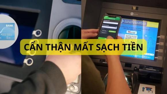 Rút tiền ATM, chuyển khoản online