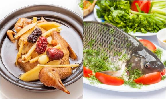 chăm sóc sức khỏe đúng cách, lưu ý khi chăm sóc sức khỏe, thịt gà ngày tết