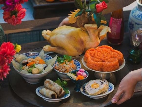 Gà trống, gà cúng giao thừa, Tết nguyên đán
