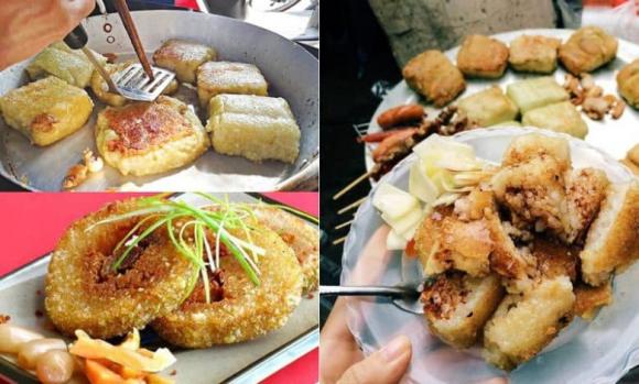 bánh chưng rán, người không ăn được bánh chưng