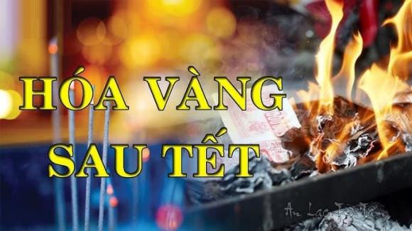 hóa vàng sau Tết