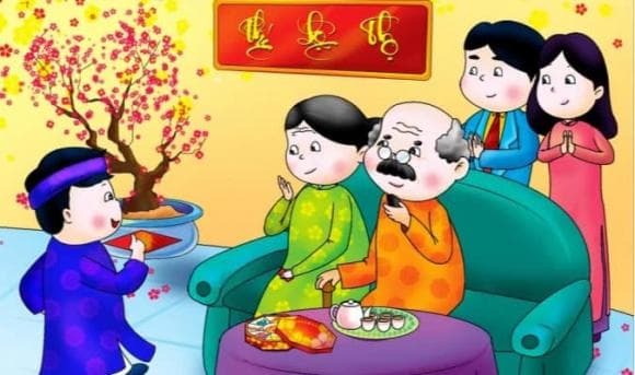 Mùng một Tết cha, mùng hai Tết mẹ, mùng ba Tết thầy