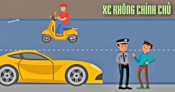 Đăng ký xe, mượn xe của nhau sẽ bị phạt