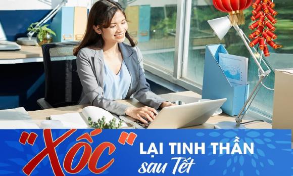 xốc lại tinh thần sau Tết