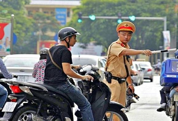 CSGT,  bảo hiểm xe máy, vi phạm giao thông