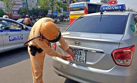 biển số xe, cố ý che biển số xe, vi phạm giao thông