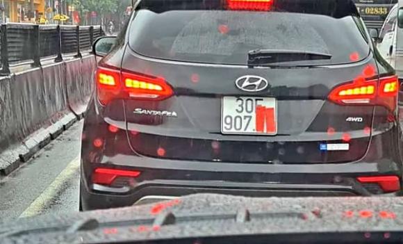 biển số xe, cố ý che biển số xe, vi phạm giao thông